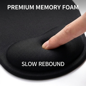 Maßgefertigte Großhandels-Handgelenkauflage Mauspad Ergonomisches Design Wasserfest Büronutzung Günstiges Geschenk OEM-Marke auf Lager - Product Image 4