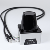 Scanner Lidar à 312 degrés Portée de 35 mètres pour chariot élévateur AGV AMR Capteurs de position de mouvement optiques Échos multiples pour obstacle