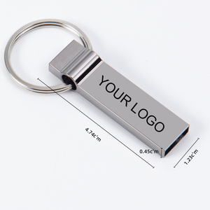 Vội Vã Móc Chìa Khóa Pendrive memorias USB Stick Pendrive Kinh doanh Quà Tặng kim Loại ngón tay cái Ổ Đĩa Bộ nhớ chìa khóa USB Flash Drive giá rẻ nhất - Product Image 4