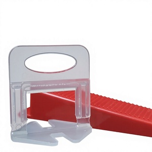 Système de nivellement de carreaux transparent du Vietnam : Clips et cales durables (100 pièces/sac) – OEM/ODM personnalisé en plastique PP vierge - Product Image 1