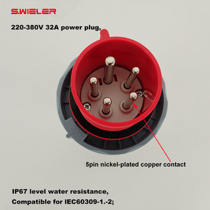 <span class=keywords><strong>สาย</strong></span>เคเบิลกล่องจ่ายไฟแบบกำหนดเอง 16 <span class=keywords><strong>เมตร</strong></span> 5 พิน <span class=keywords><strong>ราคา</strong></span>ขายส่ง <span class=keywords><strong>สาย</strong></span> 5 แกน 5*16 มม. 5awg <span class=keywords><strong>สาย</strong></span>ต่อพ่วงพร้อมหัวต่อ 32A - Product Image 5