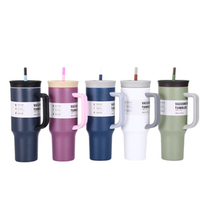 Nouvelle tasse isotherme en acier inoxydable 304 de haute qualité 2026, grande capacité 40 oz avec paille, vente en gros - Product Image 4