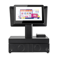 Caisse enregistreuse tout-en-un Windows/Android pour supermarché/point de vente, machine de paiement, tiroir-caisse, lecture de code QR