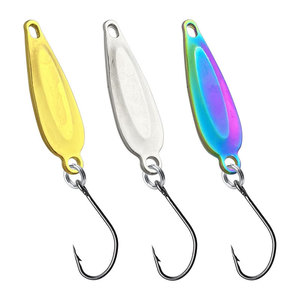Luya Micro-oggetto Bass Hook per mosche d'acqua dolce 1.1g-7g per la <span class=keywords><strong>pesca</strong></span> a fondo di carpe e trote <span class=keywords><strong>con</strong></span> esca finta di piombo fusa - Product Image 2