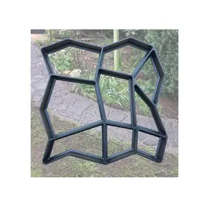 Renfa fai da te plastica mattone pietra calcestruzzo pavimentazione stampo decorativo giardino mattone finitrice stampo giardino pavimentazione stampi in pietra