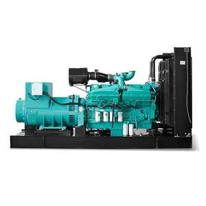 Hualong machinery Top quality high power high energy efficiency three-phase copper bar full-automatic diesel generator set