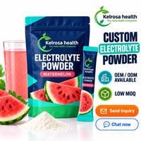 Poudre d'hydratation électrolytique quotidienne, mélange de boissons, équilibre en sodium, potassium, magnésium, plusieurs saveurs, étiquette privée, OEM personnalisé