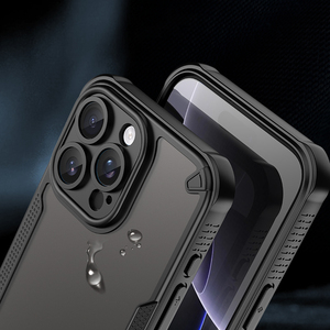 Tinh Tế Chống Sốc Matle Kết Thúc Trường Hợp Điện Thoại Bán Trong Suốt Frosted Cứng <span class=keywords><strong>Cover</strong></span> Quay Lại Trường Hợp Đối Với iPhone 16 15 Pro Max - Product Image 3