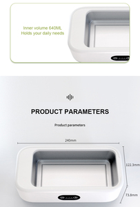 New Portable Ultrasonic <strong>Cleaner</strong> Mini Electronic Household Ultrasonic <strong>Cleaner</strong> Jewelry <strong>Watches</strong> Glasses <strong>Cleaner</strong> - Product Image 6
