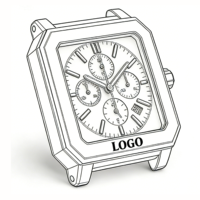 Boîtier de montre mécanique sur mesure ultra-fin, usinage CNC de haute précision HK, fournisseur d'usine avec 60 ans d'expérience