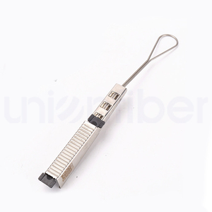 Pince de tension réglable en acier inoxydable pour câble plat FTTH, pince d'ancrage pour fixation aérienne extérieure - Product Image 4