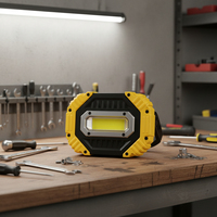 Lampe magnétique puissante pour l'extérieur, multifonctionnelle, innovante, portable, rechargeable, lampe de travail LED, lampe d'urgence