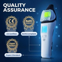 Testeur d'alcool WGSENSOR AT7000, pompe haute précision, alimenté par batterie, écran LCD couleur LED, analyse rapide portable, usine