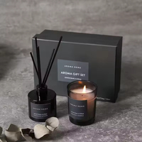 Coffret Cadeau Parfum d'Ambiance Personnalisé AIKUN avec Logo – Diffuseur à Bâtonnets, Bougie Parfumée et Spray d'Ambiance avec Emballage Élégant – Vente en Gros