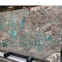Grande dalle de marbre vert contemporain, pierre de luxe pour la décoration de la maison, carrelage en marbre vert