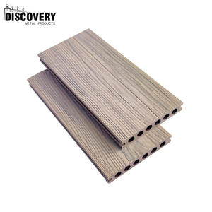 Panneaux de terrasse en WPC à grain de <span class=keywords><strong>bois</strong></span> naturel co-extrudé en gros, terrasse moderne en <span class=keywords><strong>bois</strong></span>-plastique composite lisse pour l'extérieur - Product Image 3