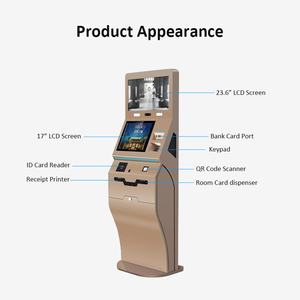 Kiosco de Autoservicio con Pantalla Táctil Capacitiva de 17 y 23.6 Pulgadas, Máquina de Pago, Emisor de Tarjetas, Kiosco Inteligente para Hoteles - Product Image 2