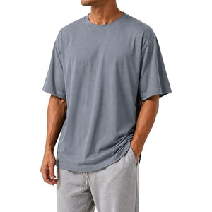 T-shirts surdimensionnés légers entièrement personnalisables à manches courtes, respirants, séchage rapide, meilleur matériau, t-shirts pour hommes, vêtements d'été - Product Image 4