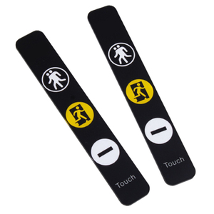 Scratch Resistant Custom Self Adhesive Embossed Polycarbonate/PC Label Sticker For Front Electrical Panel - Product Image 5