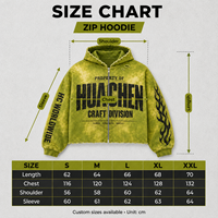 Sweat à capuche zippé personnalisé en molleton bouclette 380 GSM pour homme, 100 % coton, coupe courte, oversize, délavé à l'acide, effet vieilli, style streetwear vintage, fabrication OEM ODM