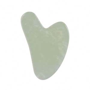 Strumenti per Massaggio Facciale YiJue, <span class=keywords><strong>Pietra</strong></span> <span class=keywords><strong>Gua</strong></span> <span class=keywords><strong>Sha</strong></span> Verde, Logo Personalizzato, <span class=keywords><strong>Gua</strong></span> <span class=keywords><strong>Sha</strong></span> a Forma di Cuore in Avventurina - Product Image 3