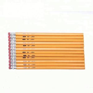 ดินสอไม้คุณภาพสูงจากจีน 12 แท่ง แบบ HB สำหรับงานศิลปะ มาตรฐาน - Product Image 2