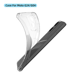 Funda Protectora para Teléfono Motorola Moto G24 E15 G15 G05, Transparente, de TPU, Antiarañazos, Antigolpes, con Protección de Airbag - Product Image 3