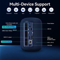Mini PC para Juegos AMD Ryzen 7 8745HS Radeon 780M DDR5 OCuLink USB4 Windows 11 Pro Computadora de Escritorio