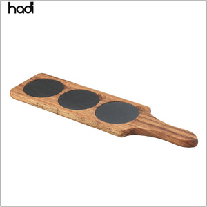 HADI <span class=keywords><strong>restaurante</strong></span> Buffet bandeja al por mayor <span class=keywords><strong>de</strong></span> madera <span class=keywords><strong>de</strong></span> ébano Catering bistec bandeja hoteles <span class=keywords><strong>comida</strong></span> árabe que sirve platos largos <span class=keywords><strong>de</strong></span> madera restaurantes - Product Image 2