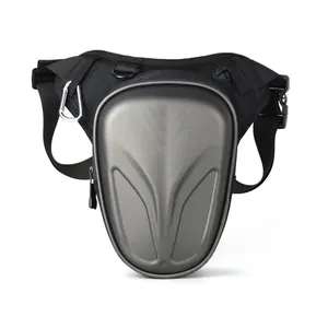 RACEPRO Motorcycle Thigh Bag Waterproof Motorcycle Drop Leg Bag Carbon Fiber Motorcycle Waist Bag Backpack Large Capacity