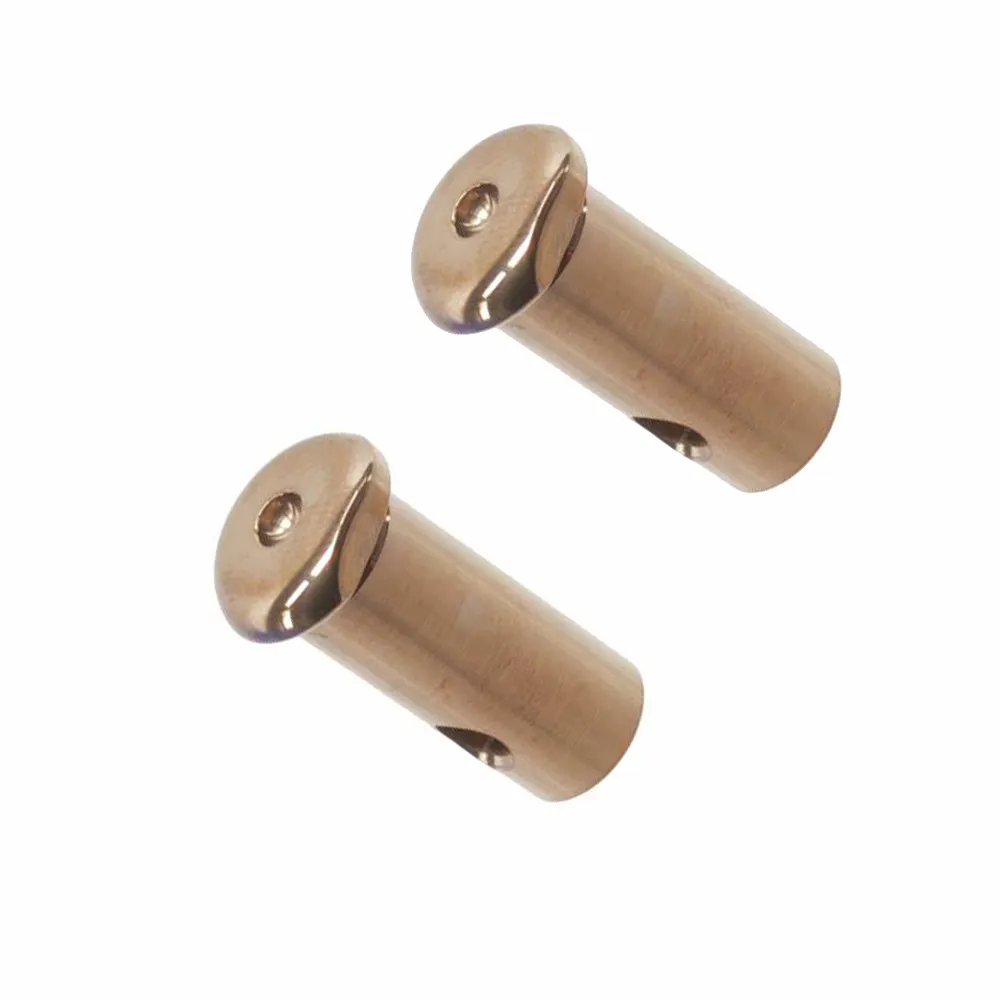 Pinos de segurança de aço inoxidável 12 mm personalizados tipo de anel de trava de titânio para móveis de rolando liso Cam