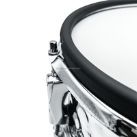 10 / 12 / 14 Inch Musical Instrument Electronic Electric Snare Tom Drums Set Kit Snare with Dual Zone 6 Point Trigger Plate