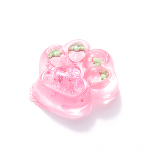 Jouets sensoriels en silicone souple en forme de patte de chat en gros, jouets créatifs anti-stress à presser en forme de fruits pour adultes et enfants - Product Image 2