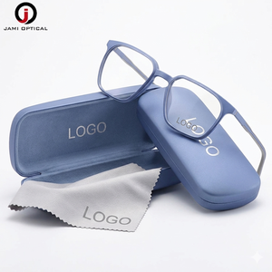 Montature Ottiche TR90 Leggere e Alla Moda, Aste Flessibili, Occhiali da Vista Quadrati per Uomo, Montature Alla Moda - Product Image 1