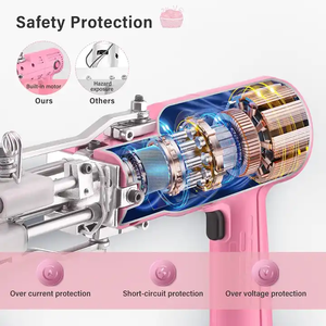 工厂来样定做手工簇绒枪切割和环形绒头簇绒枪簇绒枪绣花机家用地毯编织机 - Product Image 2