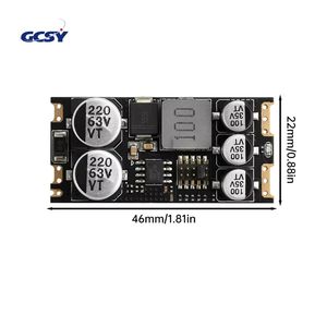 DC-DC डीसी चरण-डाउन पावर मॉड्यूल हिरन कनवर्टर 5-55v/5v/12v/15v/24v 5a आउटपुट सपोर्ट स्ड प्लग-इन लीड - Product Image 1