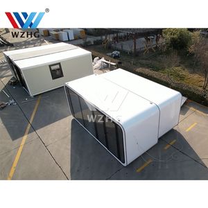 Apple Cabin Container House Capsule Home <span class=keywords><strong>Homepod</strong></span> <span class=keywords><strong>Mini</strong></span> 40ft Pod Pods Préfabriqué Tiny 2 Bedroom Commercial Space - Product Image 1