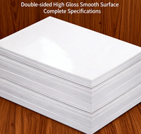 Papier d'impression jet d'encre et laser double face couché 157g-300g A4 brillant mat 157g 200g 250g 300g
