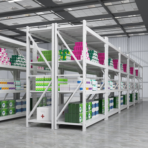 رفوف تخزين Jigong بأربع طبقات مناسبة للجراج والسوبر ماركت ومحلات الملابس - Product Image 5