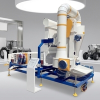 Nettoyeur de graines pour sésame, soja, blé, maïs |   Machine de nettoyage et de séparation des graines de tournesol et ligne de traitement des céréales