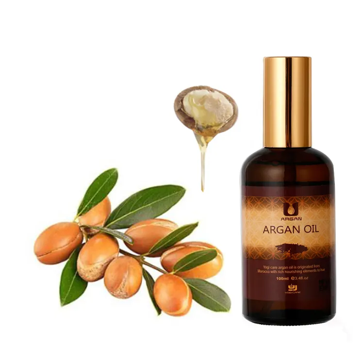 Etiqueta Privada aceite de argán suero cuidado del cabello cuerpo masaje Marruecos orgánico Natural 100% puro aceite de argán fabricantes