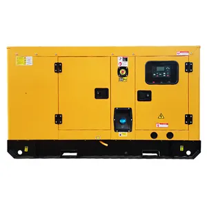 CUMMINS 30KW 37.5KVA Set Generator Diesel Slient 54A rumah tangga kecil tahan lama pintar penggunaan komersial tenang dalam ruang