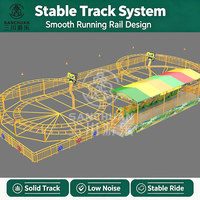 Kids Electric Track Caterpillar Ride CE Certified Outdoor Amusement Park Caterpillar Train for Mall Scenic Spot Carnival