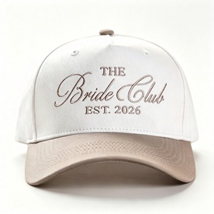 Gorra <span class=keywords><strong>de</strong></span> Béisbol <span class=keywords><strong>de</strong></span> Lona Personalizada con Bordado, Estilo Vintage <span class=keywords><strong>de</strong></span> 5 Paneles, para Despedida <span class=keywords><strong>de</strong></span> Soltera, Dama <span class=keywords><strong>de</strong></span> Honor, Equipo <span class=keywords><strong>de</strong></span> Novia, Club <span class=keywords><strong>de</strong></span> Novias, para Mujer - Product Image 2