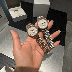 Reloj de Lujo de Alta Calidad con Movimiento de Cuarzo Preciso, Correa de Acero Inoxidable, Espejo de Zafiro con Esfera Pequeña para Segundos, Longines - Product Image 1