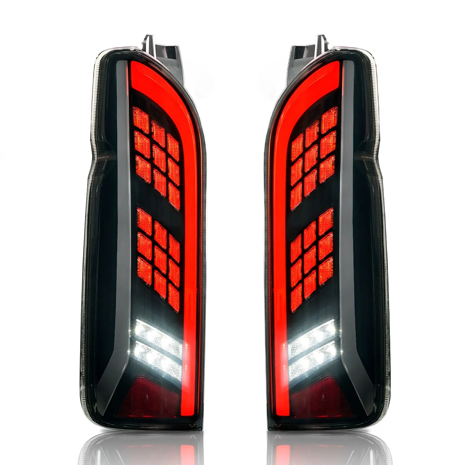 Archaic full led taillight For TOYOTA Hiace taillight 2005-2018 PLUG & PLAY DRL/sequential turning signal