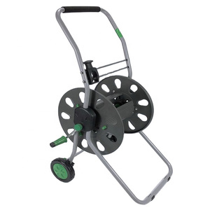 VERTAK Garden <b>Tools</b> PP Hose <b>Cart</b> Use to Store Water Pipes at Home Hand Push Pipe Storage Rack Holder with Wheels - Product Image 2