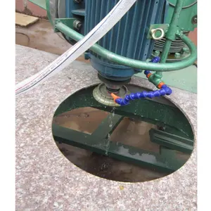 Curve Grinding Throwing Inner Outer Flexible Fast Automatic Marble Small Stone Blade Grind Line Granite Polish Machine