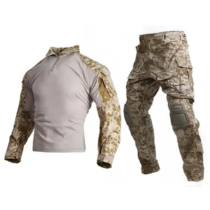 Emersongear G3 50% Nylon + 50% Cotone Multicam Tactical Hunting Camouflage Uniforme Combat Shirt Verde Uniforme Abbigliamento Tutti i pantaloni
