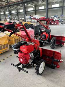 Machine de faucheuse automotrice pour mini fermes cultivateur à main pour riz blé sorgho herbe fraise alimenté par tracteur - Product Image 3